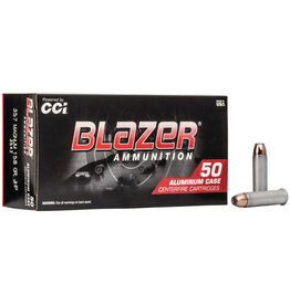 CCI CCI 3542 Blazer Centerfire Pistol Ammo 357 Mag 158Gr 50Rnd JHP Blazer