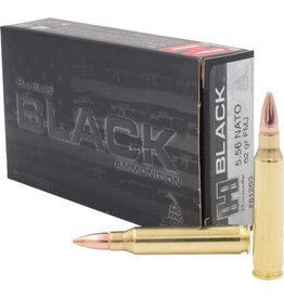 Hornady Hornady 81263 BLACK Rifle Ammo 5.56 NATO 62 Gr FMJ, 20 Rnd