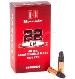 Hornady HORNADY 22 LR AMMO 40GR LRN 50 PER/BOX 83211 (50 rounds)