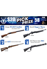 DRAW #1866 - Pick Your Prize - Stoeger, CZ, Benelli OR EGE Arms!
