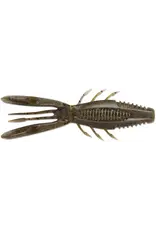 Rapala Rapala CCBRB4GPBP CrushCity Bronco Bug, 4", Salt/Scent Infused, 6 Per Package, Green Pumpkin Blue Pearl