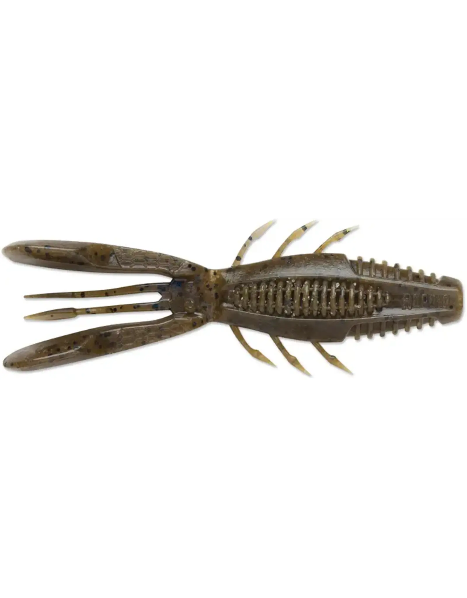 Rapala Rapala CCBRB4GPBP CrushCity Bronco Bug, 4", Salt/Scent Infused, 6 Per Package, Green Pumpkin Blue Pearl