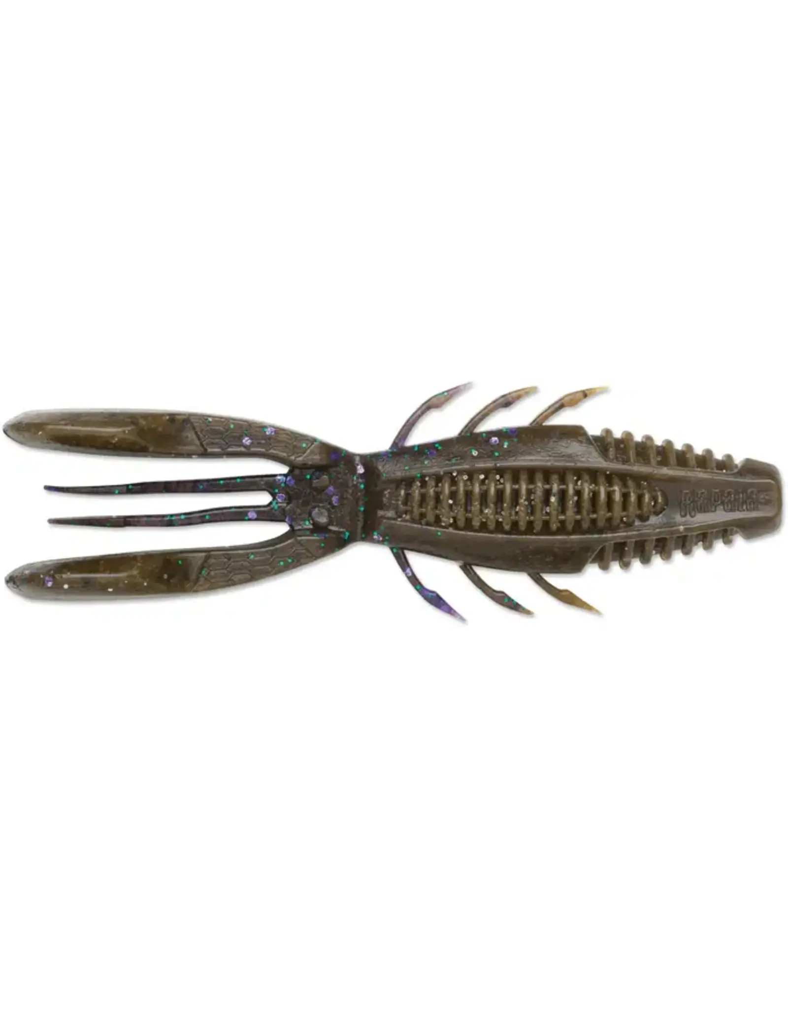 Rapala Rapala CCBRB4BBG CrushCity Bronco Bug, 4", Salt/Scent Infused, 6 Per Package, Bama Bug