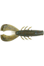 Rapala Rapala CCCLC35GPBL CrushCity Cleanup Craw, 3.5", Salt/Scent Infused, 7 Per Package, Green Pumpkin Blue