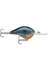 Rapala Rapala DT08PSL DT 08, Balsa, 2", 3/8 oz, Running Depth 8', VMC #5 Trebles, Live Pumpkinseed