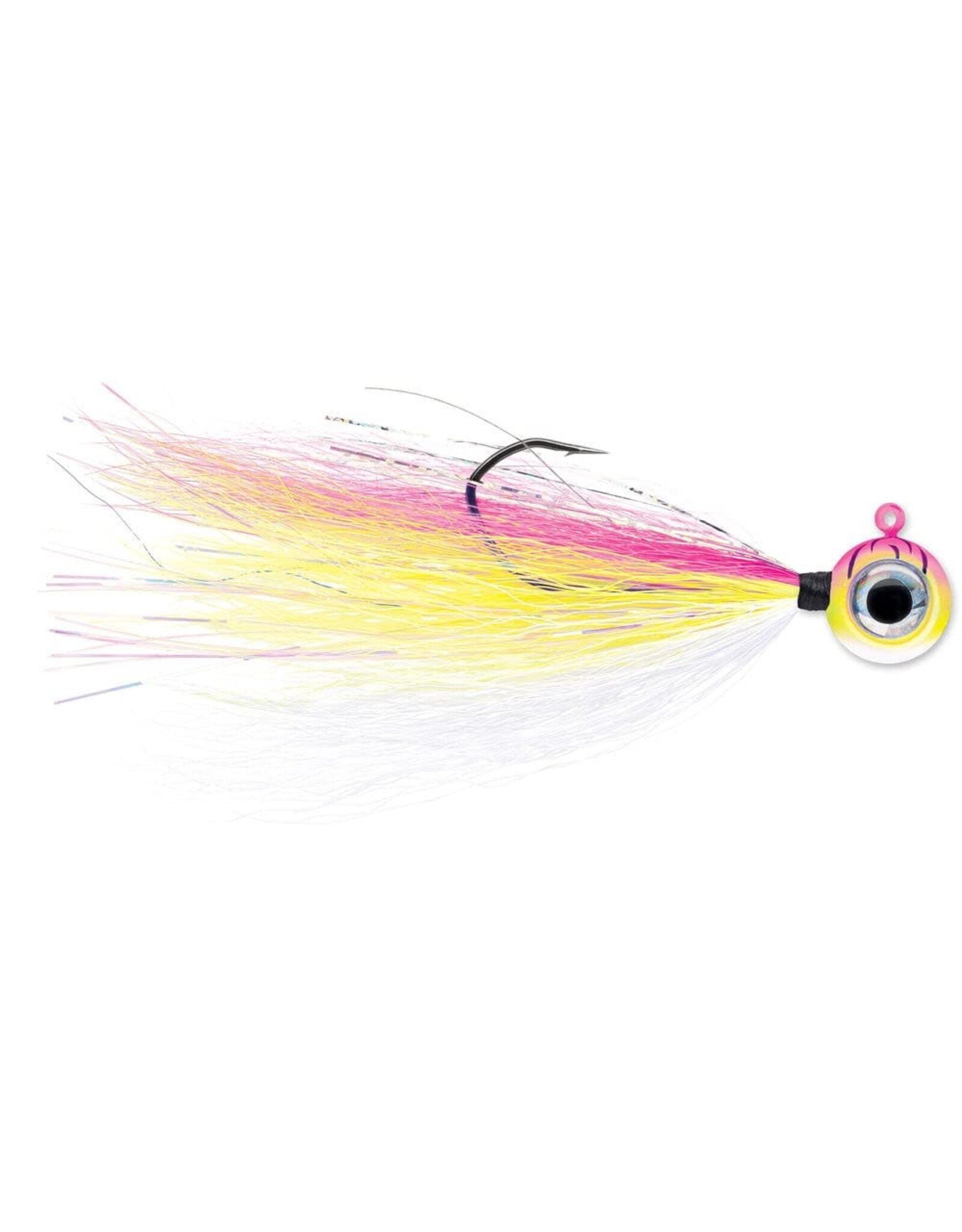 VMC VMC Pro Series MTJ Moontail Jig 1/4oz Pink Fire UV