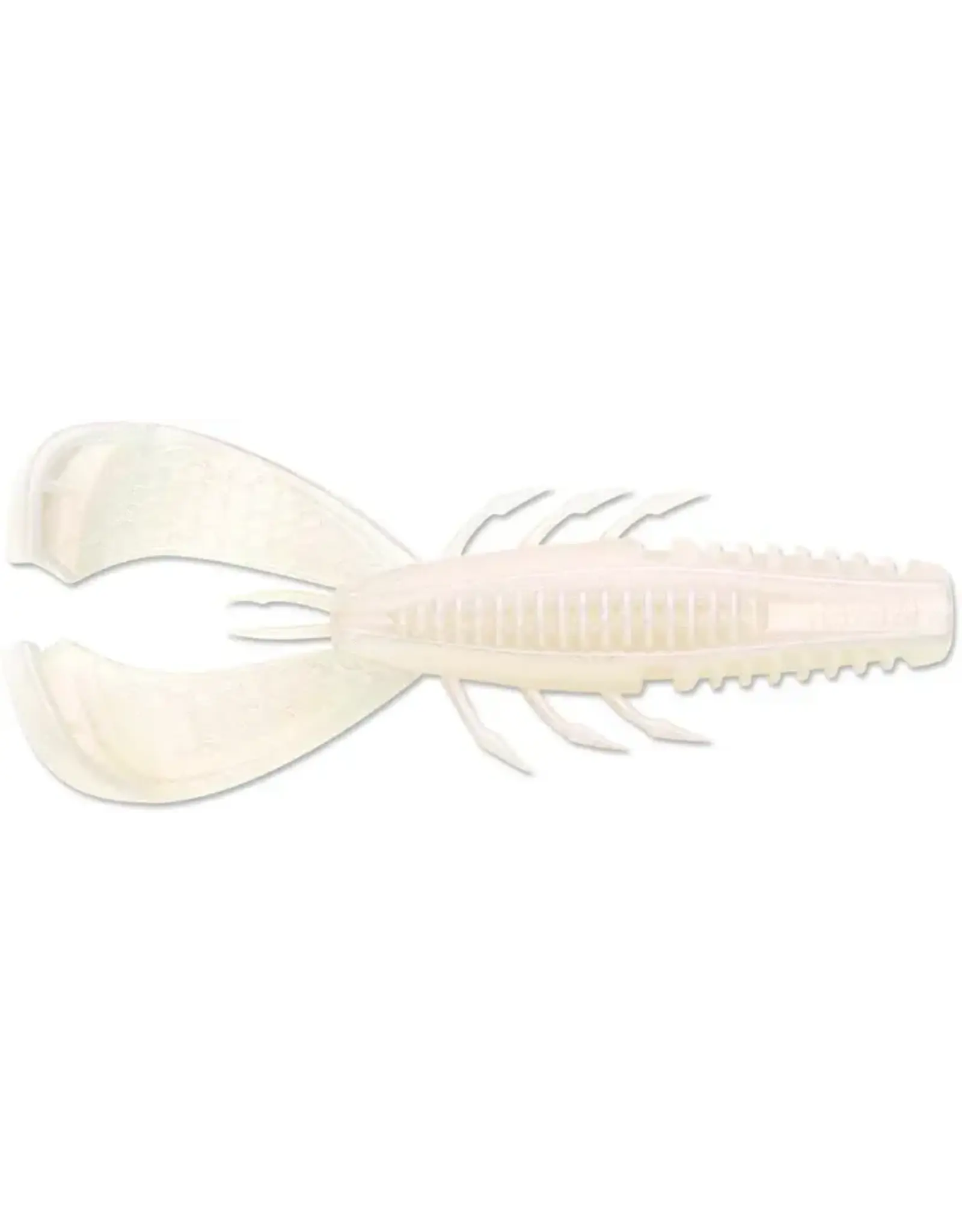 Rapala Rapala CCCLC35APL CrushCity Cleanup Craw, 3.5", Salt/Scent Infused, 7 Per Package, Albino Pearl