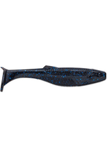 Rapala Rapala CCMYR4BKB CrushCity Mayor, 4", Salt/Scent Infused, 6 Per Package, Black Blue Flake