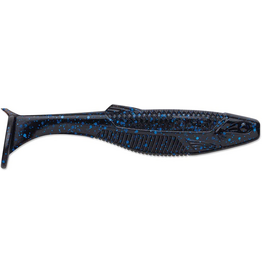 Rapala Rapala CCMYR4BKB CrushCity Mayor, 4", Salt/Scent Infused, 6 Per Package, Black Blue Flake