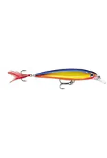 Rapala Rapala XR10HS X-Rap Jerkbait, 4", 7/16 oz, Hot Steel, Suspending