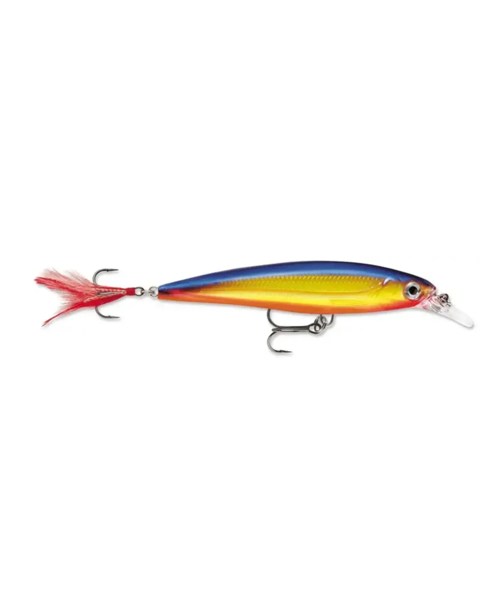 Rapala Rapala XR10HS X-Rap Jerkbait, 4", 7/16 oz, Hot Steel, Suspending