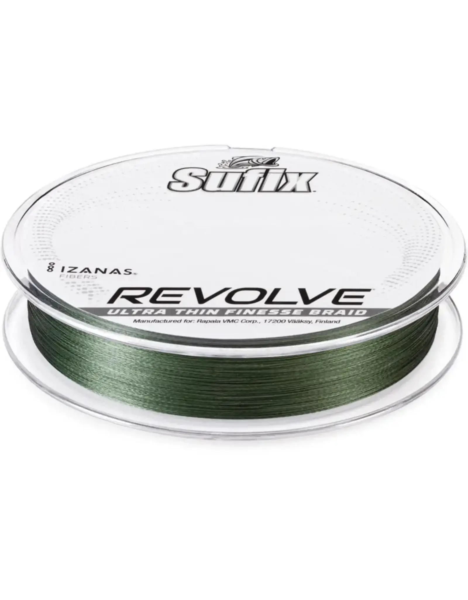 Sufix Sufix 691-506G Revolve Braid, 6lb, 200yd, Low-Vis Green, Boxed