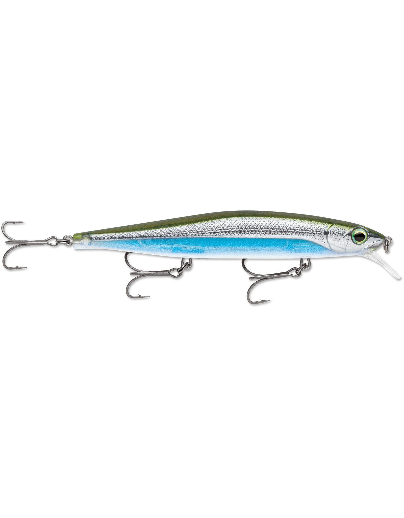 Rapala Rapala PXRM110MMBS PRX Mavrik 110, 1/2 oz, 5'-6' Depth, Long-Cast System, 3 #5 Trebble Hooks, Metallic Moss Back Shiner