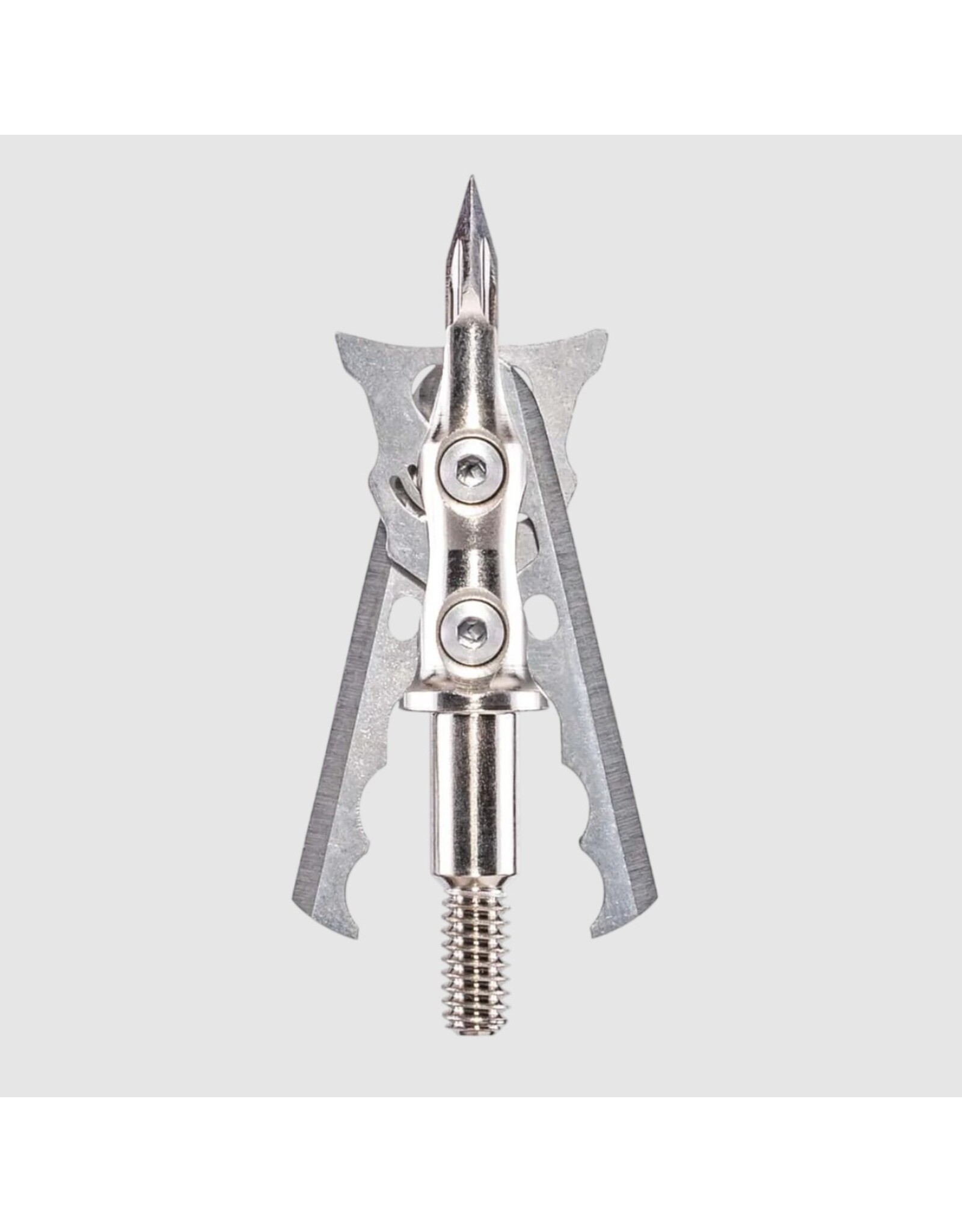 Rage Rage Hypodermic 2-Blade Crossbow NC Broadhead, 125 Grain, Silver, 3 Count