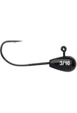 VMC VMC FTJ316-BK Finesse Tube Jig, 3/16 oz, #2/0 Hook, Black, 4pk