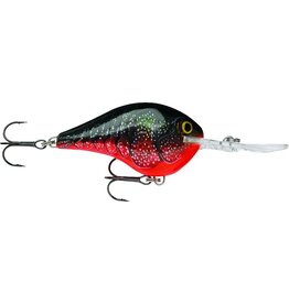 Rapala Rapala DT04RCW Dives-To 04 Crankbait, 2", 5/16 oz, Red Crawdad, Floating