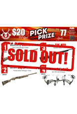 DRAW #1862 - Pick Your Prize - Weatherby, Benelli, Tikka OR Bear!