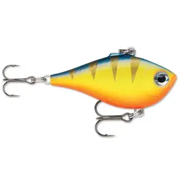Rapala Rapala Ultra Light Rippin' Rap, Vertical Jigging, 1/16 oz, 1-1/8", Glow Hot Perch
