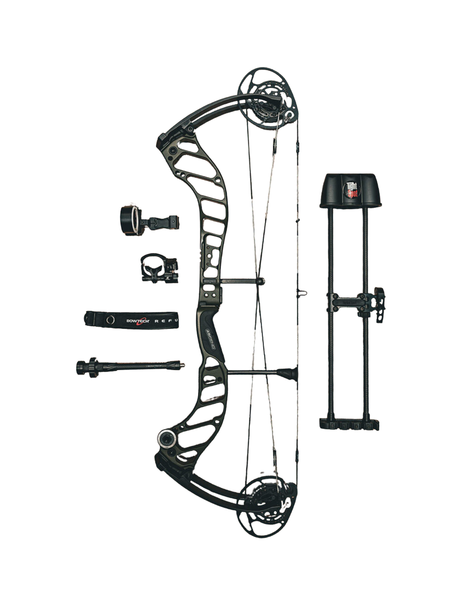 Bowtech Bowtech Ascend RH 55-70# OD Green w/ DLX  Pkg