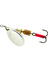 Mepps Mepps B2 S Aglia In-Line Spinner, 1/6 oz, Plain Treble Hook, Silver Blade