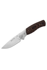 Buck Knives Buck 835 Small Selkirk Survival Folder 3.25" 420HC Plain Blade, Brown Micarta Handles - 10682