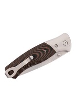 Buck Knives Buck 835 Small Selkirk Survival Folder 3.25" 420HC Plain Blade, Brown Micarta Handles - 10682