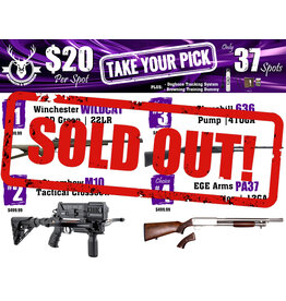 DRAW #1863 - Take Your Pick - Winchester, Steambow, Churchill OR EGE Arms!