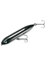 Heddon Heddon X923602 Super Spook Jr. Topwater Bait, 3 1/2", 1/2 oz, Black Shiner, Floating