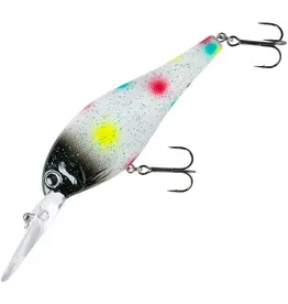 BANDIT Bandit BDTWS266 Walleye Shad - 2 11/16 IN - 5/16 OZ - Fruit Dots