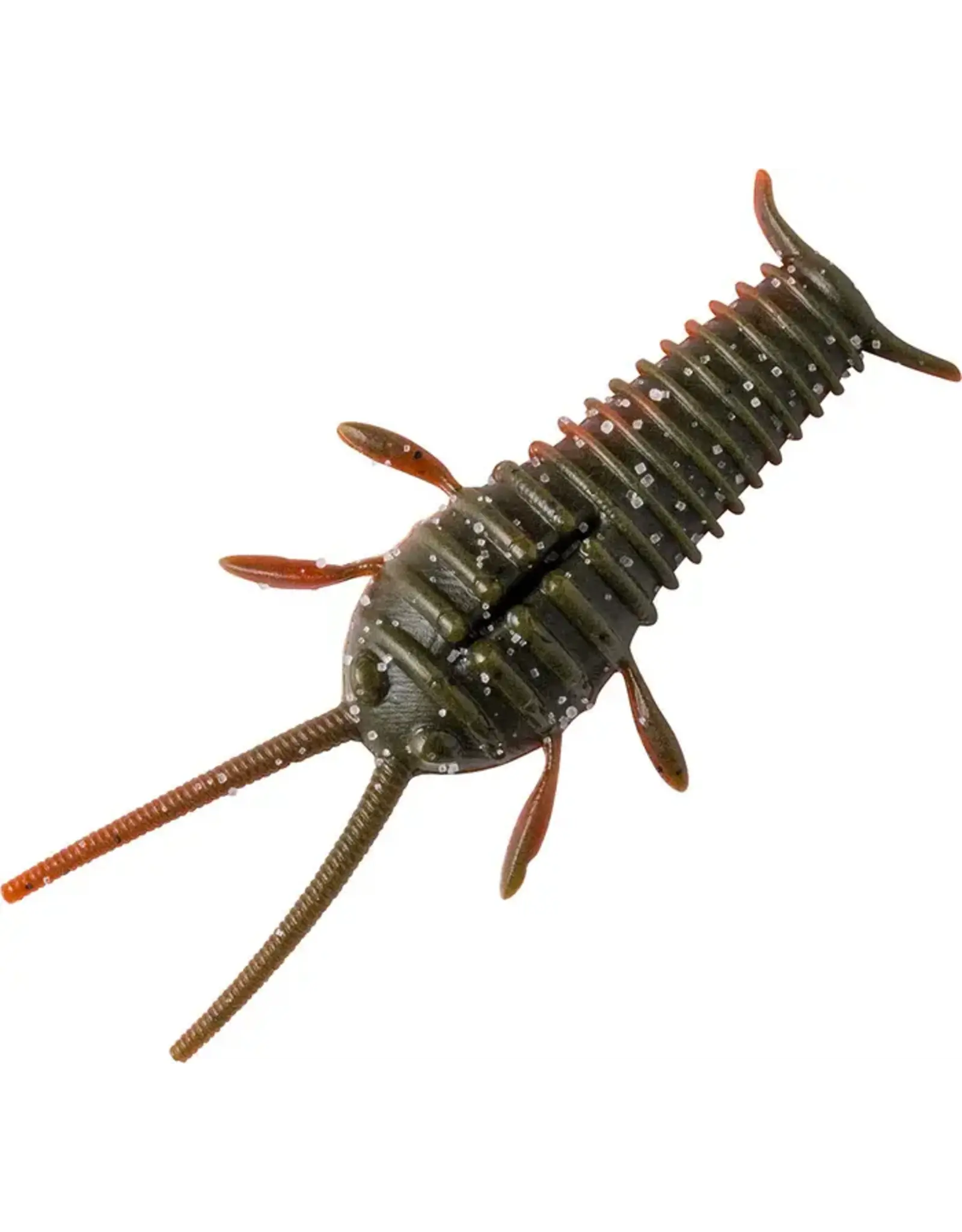 Great Lakes Finesse Great Lakes Finesse NED Bug - 2.3 Inch - Green Pumpkin Orange Belly Float