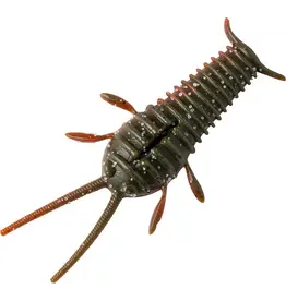 Great Lakes Finesse Great Lakes Finesse NED Bug - 2.3 Inch - Green Pumpkin Orange Belly Float