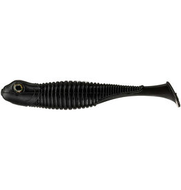 Great Lakes Finesse Great Lakes Finesse DropKick Shad - 2.75 Inches - Matte Black