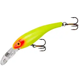 Cotton Cordell Cotton Cordell Wally Diver Crankbait Chartreuse/Red Eye