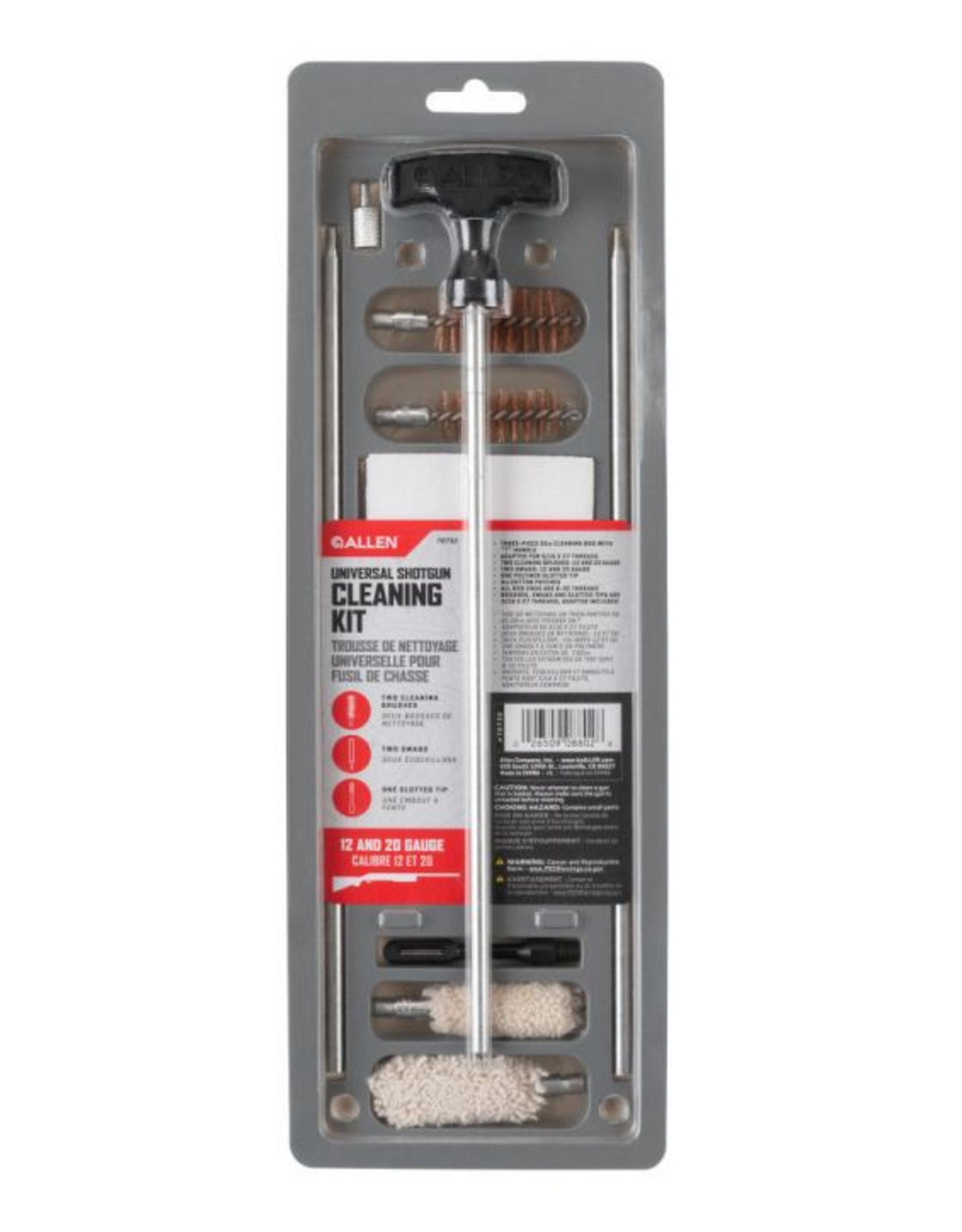 Allen Shotgun Cleaning Kit 12 & 20 Gauge