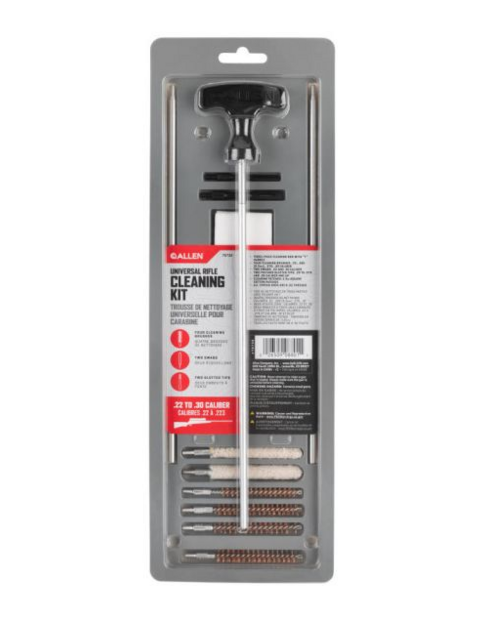 Allen Universal Rifle Cleaning Kit .22 to 30 Caliber