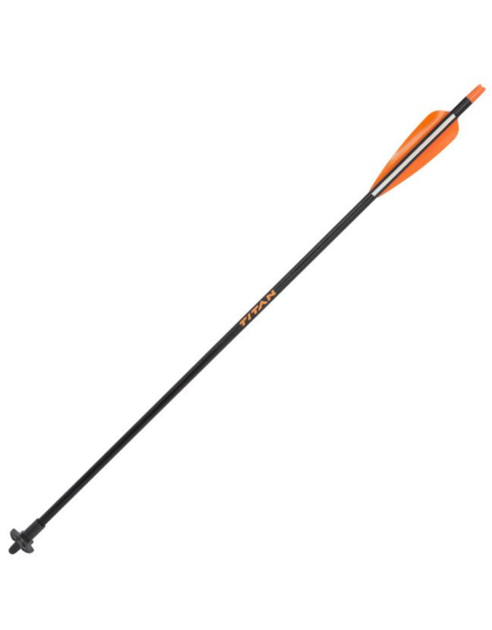 Allen Allen Company Titan Crossbow Decocking Bolt - 24" Carbon Fiber Safety Bolt for Hunting Bows - Steel Tip - Half Moon Nock - 400+ FPS Compatible