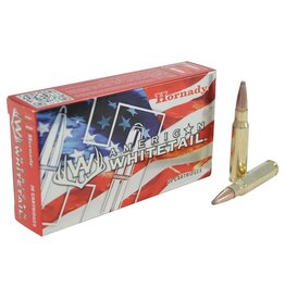 Hornady Hornady 8090 American Whitetail Rifle Ammo 308 WIN, InterLock SP, 150 Grains, 2820 fps, 20, Boxed
