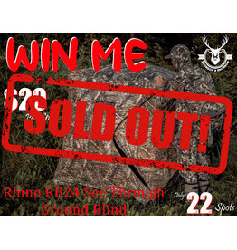 DRAW #1869 - WIN ME - RHINO RB24 GROUND BLIND! 2026