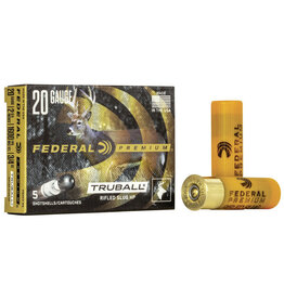 Federal Federal VITAL-SHOK 20GA Rifled Slug 2 3/4"  3/4OZ HP 5RD/BX PB203RS