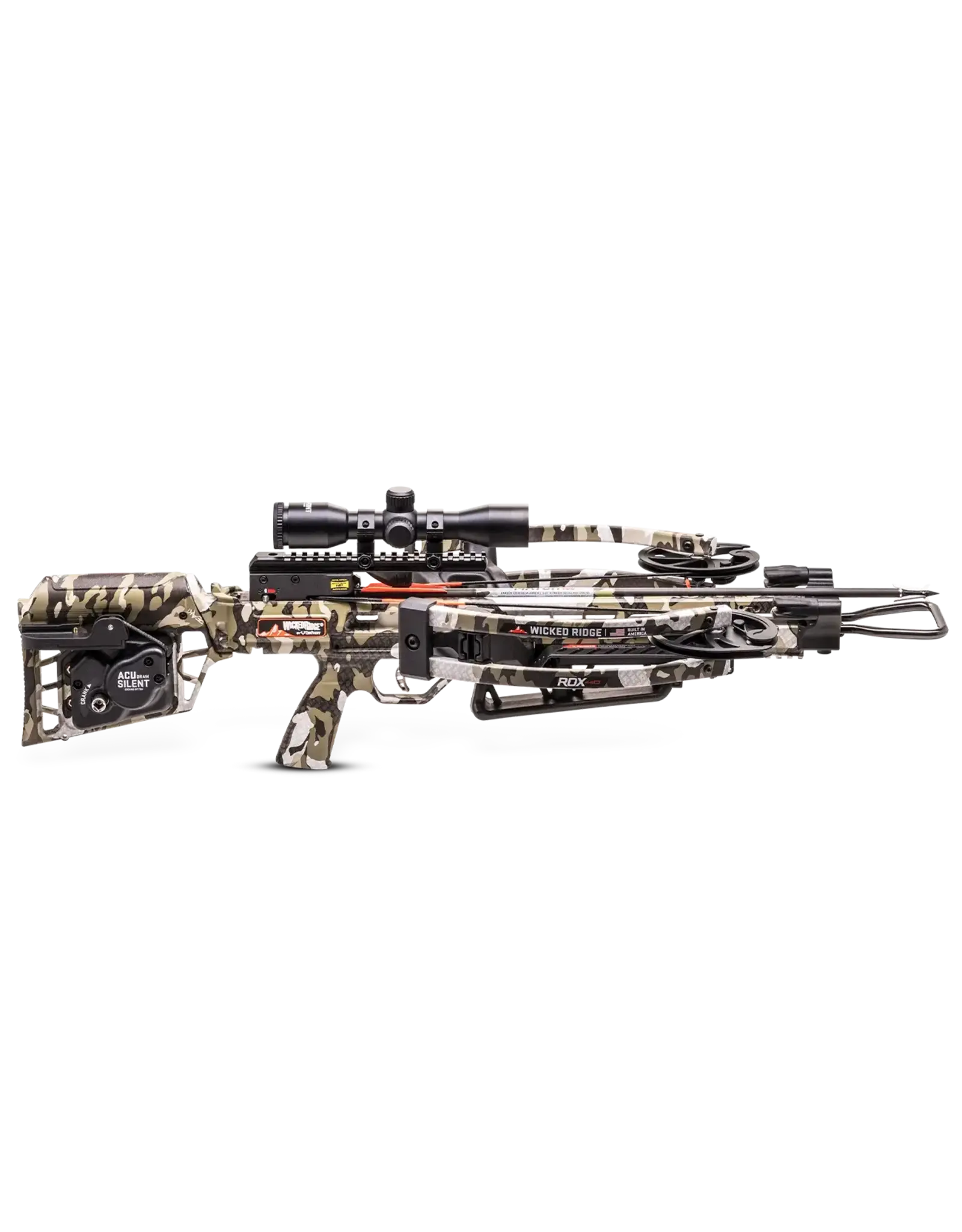 Wicked Ridge by (Ten Point) RDX410 Peak XT w/Acudraw/ illum. Scope