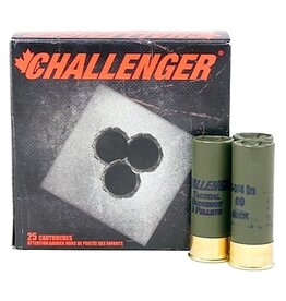 Challenger CHALLENGER AMMO 12 GA 2 3/4 LENGTH BUCKSHOT MAGNUM 00BUCK 9 PELLETS 25/BX 00100