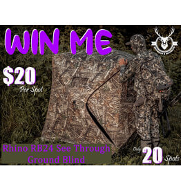 DRAW #1876 - WIN ME - RHINO RB24 GROUND BLIND! 2026 #2
