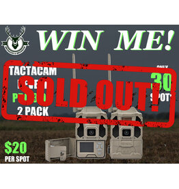 DRAW #1873 - WIN ME - Tactacam Pro 3.0 - 2 Pack 2026