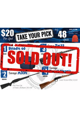 DRAW #1871 - Take Your Pick - Yeti, Savage M334, Derya OR Savage Revel!