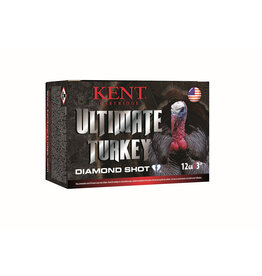 Kent Cartridge Kent C123TK50-4 Ultimate Diamond Shot Turkey Shotshell 12 Ga, 3", #4, 1-3/4 oz, Max Dr, 1310 fps, 10ct