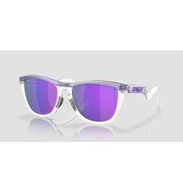 Oakley Oakley Frogskins Hybrid Matte Lilac Clear Frame w/ Prizm Violet Lens