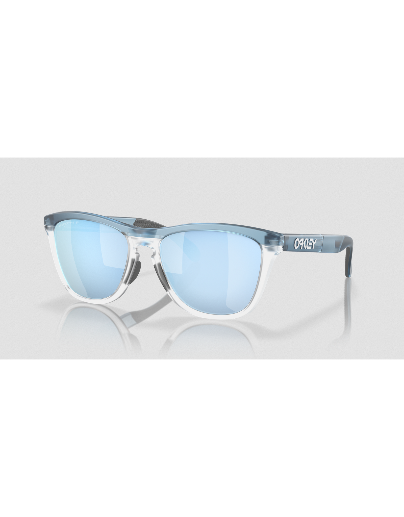 Oakley Oakley Frogskins Range Transparent Stonewash Frame w/ Prizm Deep Water Polarized