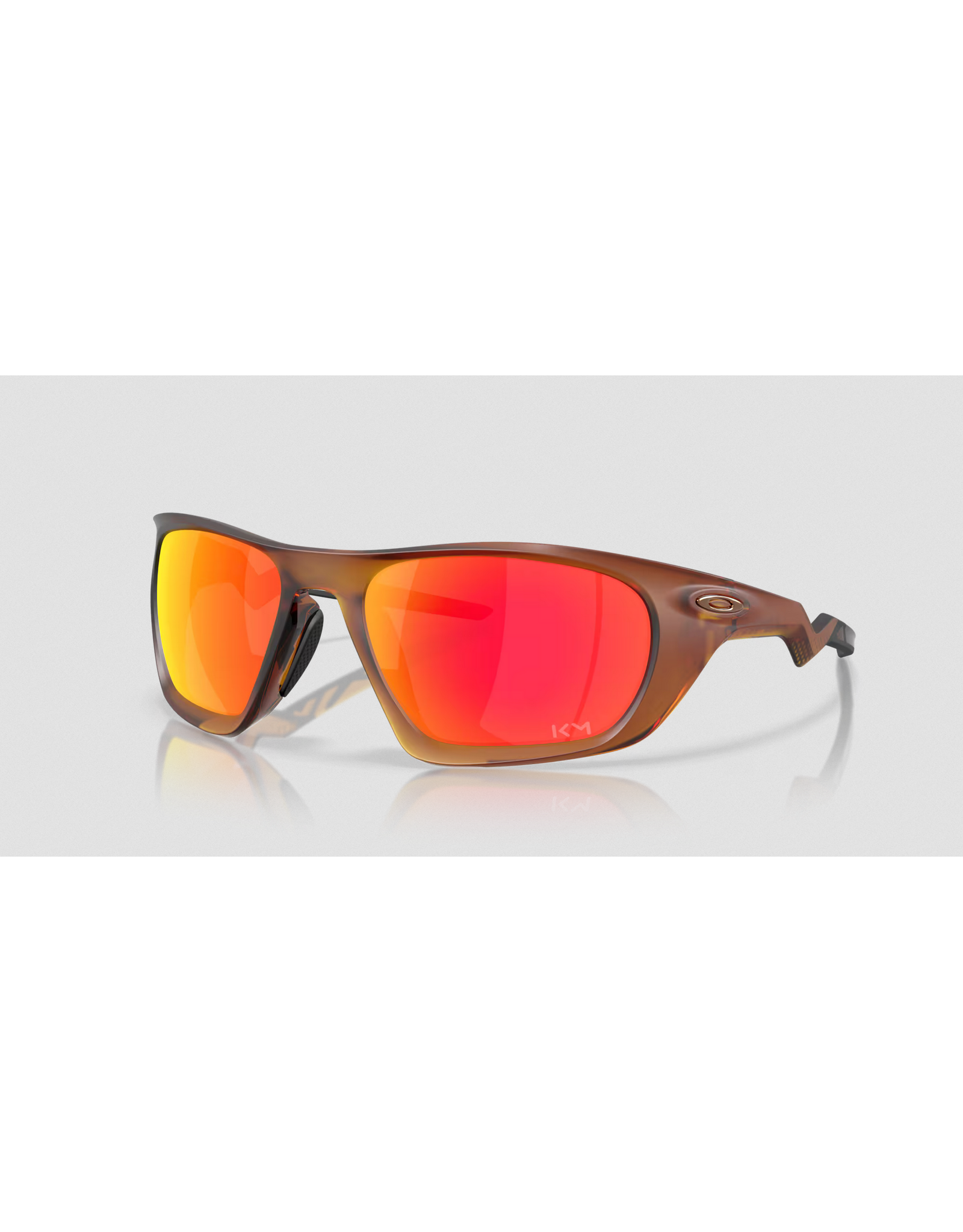 Oakley Oakley Kylian Mbappé Signature Series Lateralis Matte Dark Amber Frame Prizm Ruby Lens