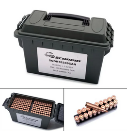 Scorpio Scorpio 7.62x39 FMC 300 Rounds Bulk includes Ammo Box SCOR76239CAN