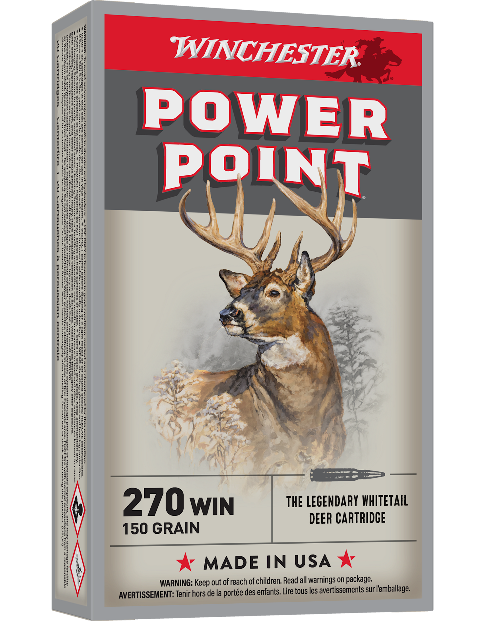 Winchester Winchester 270 Win. 150 Gr Powerpoint X2704